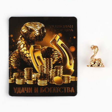 The wallet figure "Good luck and wealth", 7 x 10 cm.-1