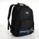 Youth backpack on a zipper, 4 pockets, black/blue color