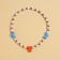 Beads "Fox" 40 cm