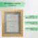 Photo frame Plastic "Zlata" 15x20 cm, golden