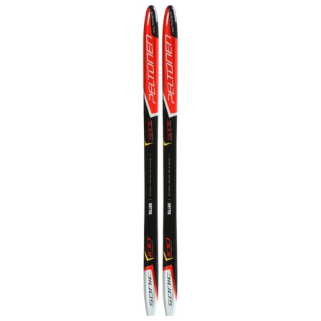 Plastic skis, 100 cm, with a notch, MIX color-6