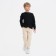 Jumper Children's Minaku: Casual Collection Kids, Black Color, Height 122