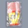 A one -time paper glass "Happy Birthday" dogs, 250ml