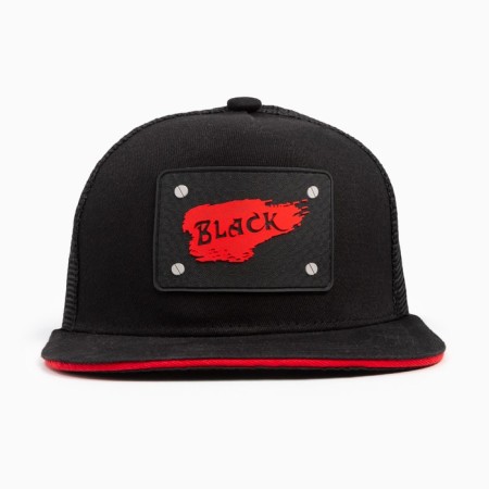 Minaku baseball cap with a patch color black, size 56-58-2