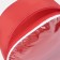 Cosmetic bag with lightning, red color