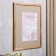 Photo frame pine С24 oak 35x45 cm (plastic screen)