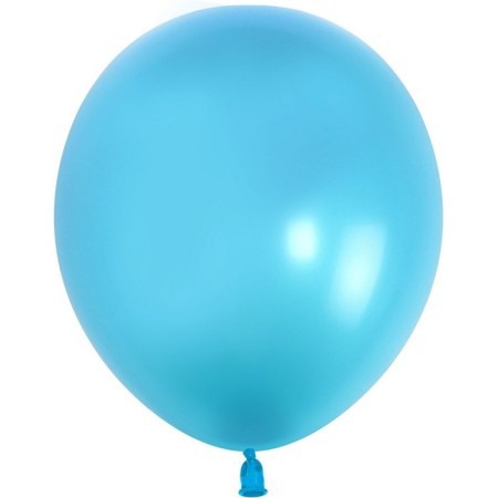 Latex ball 12 ", pastel, 100 pcs., Blue