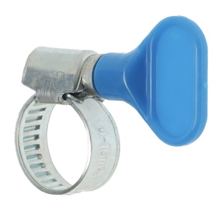 Clamp with the "lamb" Zein English, undivided carriage, diameter 10-16 mm, width 9 mm-4