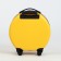 Small suitcase 18 "on lightning, yellow color