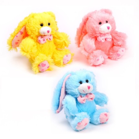 Soft toy "Bunny", 16 cm, color mix-3
