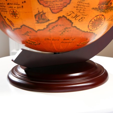 Globe Bar decorative "Vintage map" 46x41x56.5 cm-10