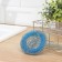 Metal sponge with a plastic ring, wicker, 20 g, mix color