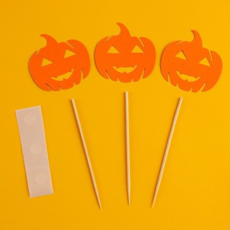 Skewers "Pumpkin", set of 3 pcs.-1