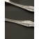 Set of cutlery "Troika", 12 items, thickness 2 mm, silver color