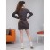 Women's dress EVERYONE LIKES, size 54, brown color