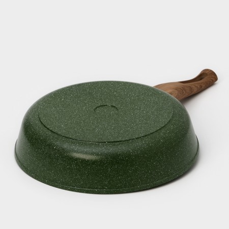 Forest frying pan "Forest", d = 28 cm, glass cover, removable handle, anti -stick coating-6