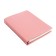 Notebook A5+ 120l Escalada, soft region, leather claim, kr bl 70 g/m2, pink