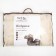 Pillow pillow 50x70 cm, camel wool, gloss-satin fabric, p/e 100%