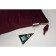 Pillowcase "Jasmine", size 45x45 cm, burgundy color