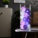 Garland “thread” 5 m with nozzles “lilac tangle”, ip20, transparent thread, 20 LED, white glow, 220 V