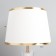 Carro table lamp E27 40W gold 25x25x42 cm Risalux