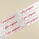 A satin tape, gift packaging, “Happy Birthday!”, White, 4 cm x 5 meters
