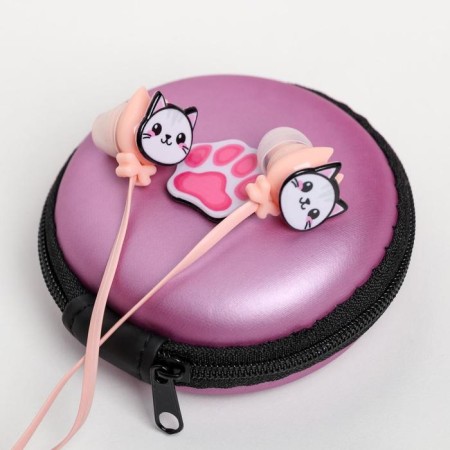 Set of headphones vacuum and cover "Music for cats"-3