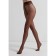 Women's tights Fantasy Dots, size 5, chocolate color