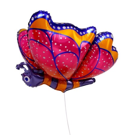 Foil ball 28 "Pink butterfly"-2
