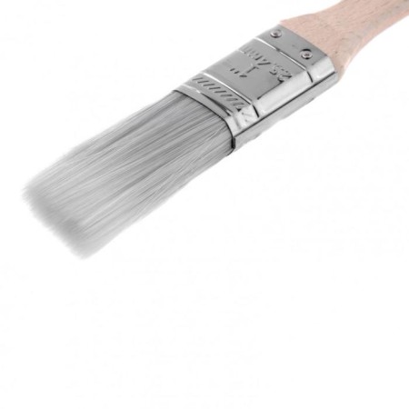 Brush flat MTX 83315, Platinum, artificial bristles, wooden pen, 1 "-1
