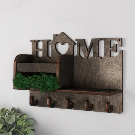 Key Moss "House. Heart" 24x18x7.5 cm mix-1