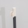 Floor brush with MALTA scoop, beige color