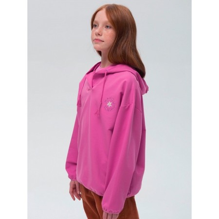 Sweep for girls, height 128 cm, pink color-1