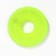 The toy luminous for dogs "Chewing ring", TPR, 12 cm, yellow