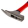 Roofer's hammer Matrix Optimal 10626, 600 g, Fiberglass rubberized handle