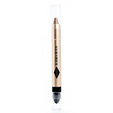 Highlighter for the face in stick, platinum shade