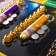 Laser laser with 9 nozzles on the ring, mix