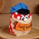 Brownie Gosha "All the Blessings", in a cap, 16 x 12 cm, mix