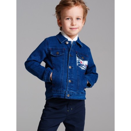 Denim jacket for a boy PlayTode, height 122 cm