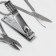 The manicure set “reptile”, 6 objects, in case, brown color/black color
