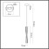 Susage Roselle Led 10W 3000k 550lm