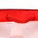 Crafts with a square bottom and window, 25 x 25 x 25 cm, red