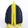 Baby backpack for a boy Freedom, 23x20.5 cm, lightning department, blue color