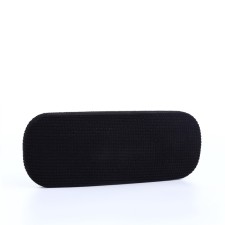 Case for glasses on a cracker, length 16 cm, black color