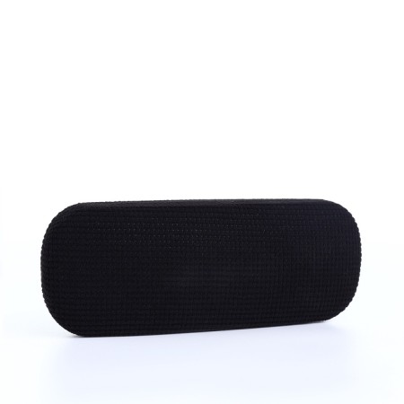Case for glasses on a cracker, length 16 cm, black color