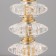 Martina table lamp E27 40W gold 20x20x40 cm Risalux
