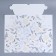 Folding box for 9 cupcakes with the window "Pattern Light", 25 x 25 x 10 cm, New Year