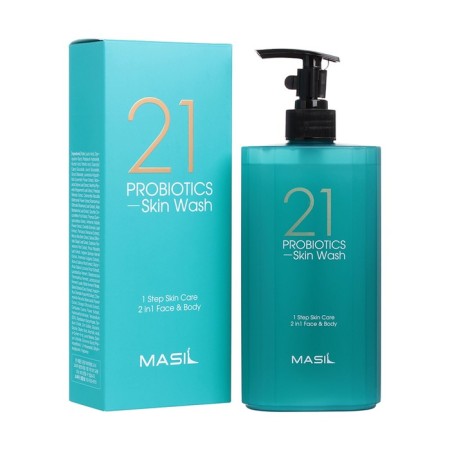 Shower gel and washing with probiotics Masil 21 Probiotics Skin Wash, 500 ml