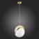 Suspension lamp ST LUCE. SL1164.313.01. Laico. 1x60 W, E27, 25x25x30 cm, brass color
