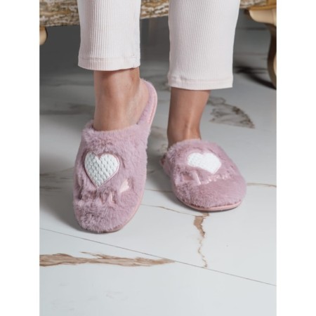 Lovely slippers female, size 40, color SUKE ROSE-1